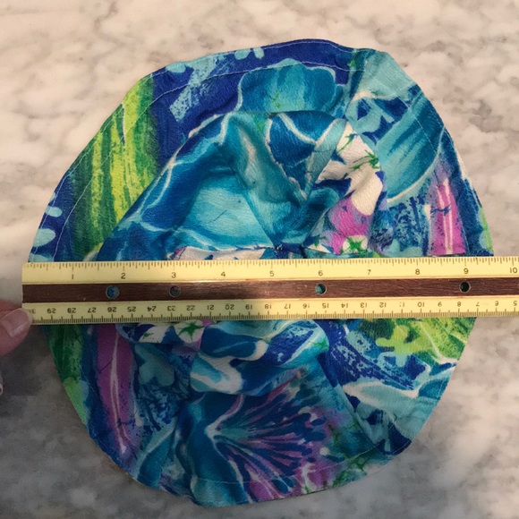 ❌ SOLD 70’s Baby Sun hat reversible Hawaiian VTG - Picture 6 of 8